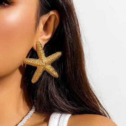 Beach Starfish Earrings