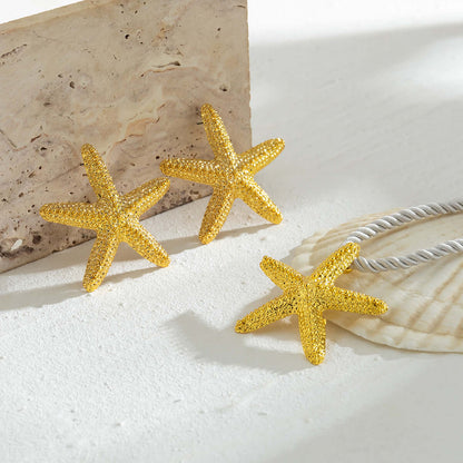 Beach Starfish Earrings
