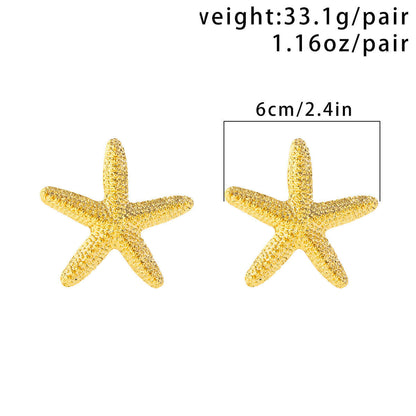 Beach Starfish Earrings